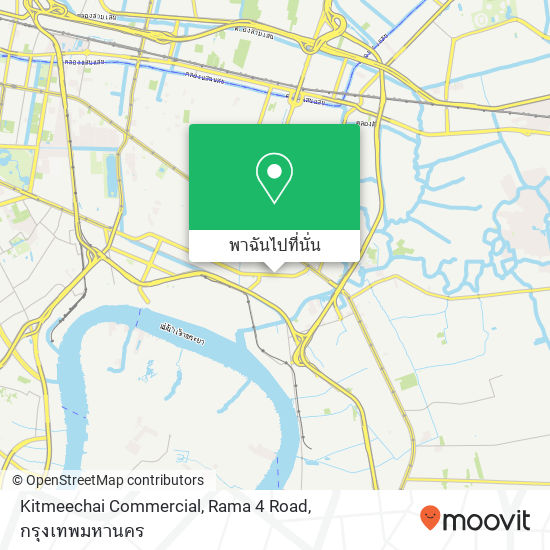 Kitmeechai Commercial, Rama 4 Road แผนที่