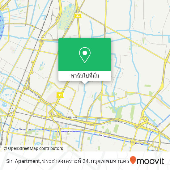 Siri Apartment, ประชาสงเคราะห์ 24 แผนที่