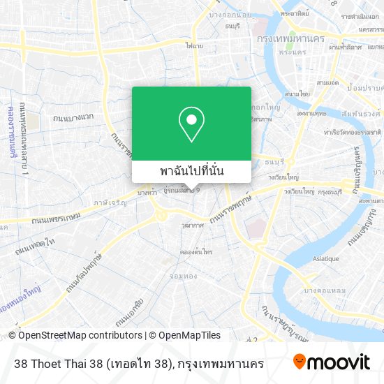 38 Thoet Thai 38 (เทอดไท 38) แผนที่