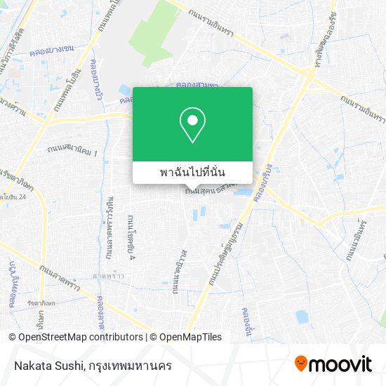 Nakata Sushi แผนที่