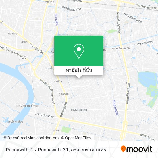 Punnawithi 1 / Punnawithi 31 แผนที่