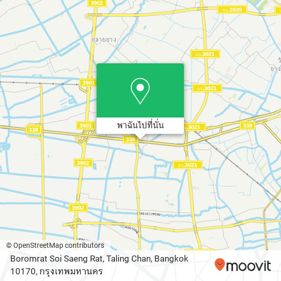 Boromrat Soi Saeng Rat, Taling Chan, Bangkok 10170 แผนที่