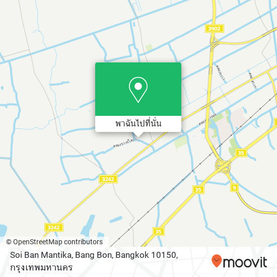 Soi Ban Mantika, Bang Bon, Bangkok 10150 แผนที่