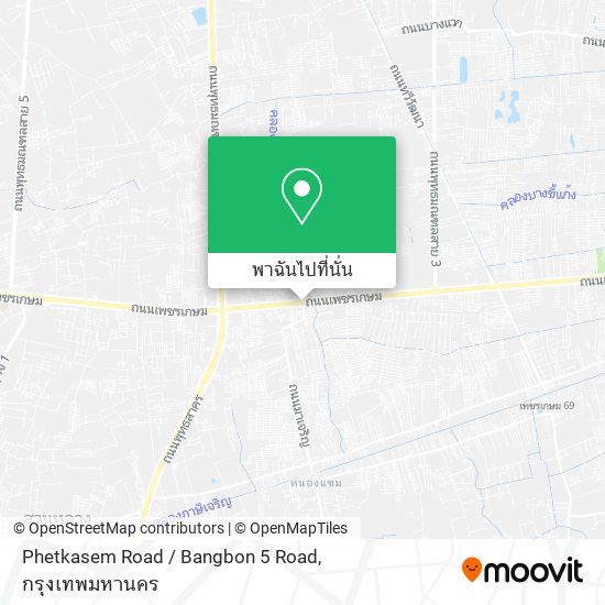 Phetkasem Road / Bangbon 5 Road แผนที่