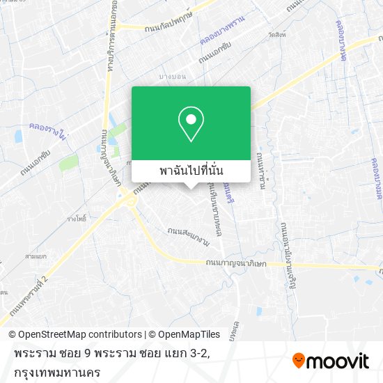 พระราม ซอย 9 พระราม ซอย แยก 3-2 แผนที่