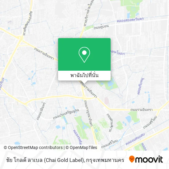 ชัย โกลด์ ลาเบล (Chai Gold Label) แผนที่