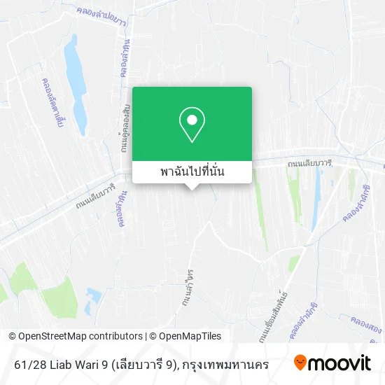 61 / 28 Liab Wari 9 (เลียบวารี 9) แผนที่