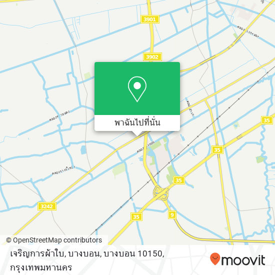 เจริญการผ้าใบ, บางบอน, บางบอน 10150 แผนที่