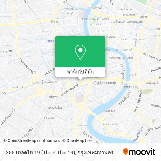 355 เทอดไท 19 (Thoet Thai 19) แผนที่