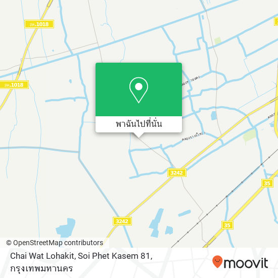 Chai Wat Lohakit, Soi Phet Kasem 81 แผนที่