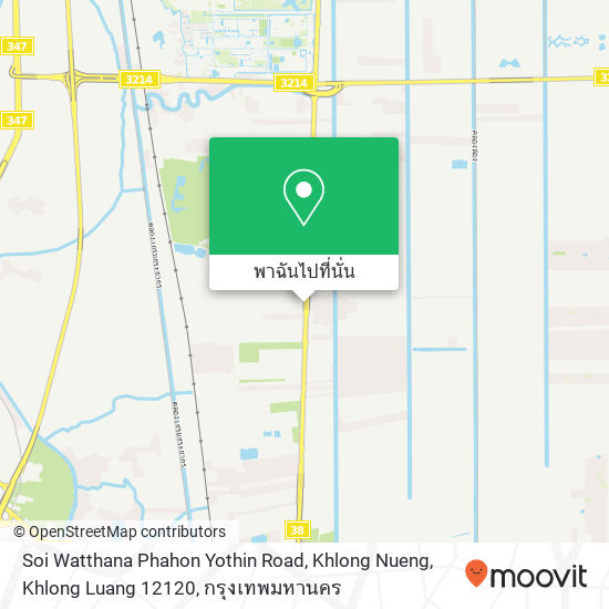 Soi Watthana Phahon Yothin Road, Khlong Nueng, Khlong Luang 12120 แผนที่