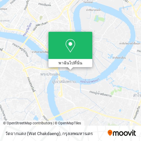 วัดจากแดง (Wat Chakdaeng) แผนที่