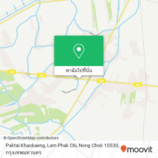 Paktai Khaokaeng, Lam Phak Chi, Nong Chok 10530 แผนที่