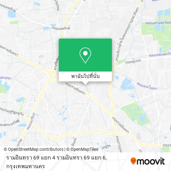 รามอินทรา 69 แยก 4 รามอินทรา 69 แยก 6 แผนที่