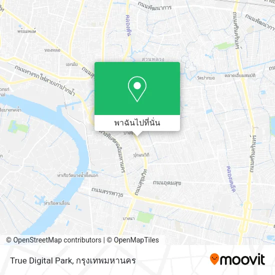 True Digital Park แผนที่