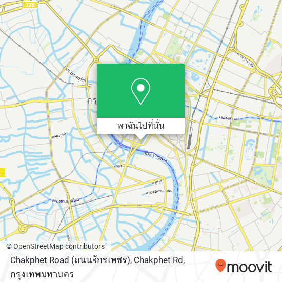 Chakphet Road (ถนนจักรเพชร), Chakphet Rd แผนที่