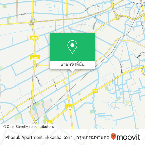 Phosuk Apartment, Ekkachai 62 / 1 แผนที่