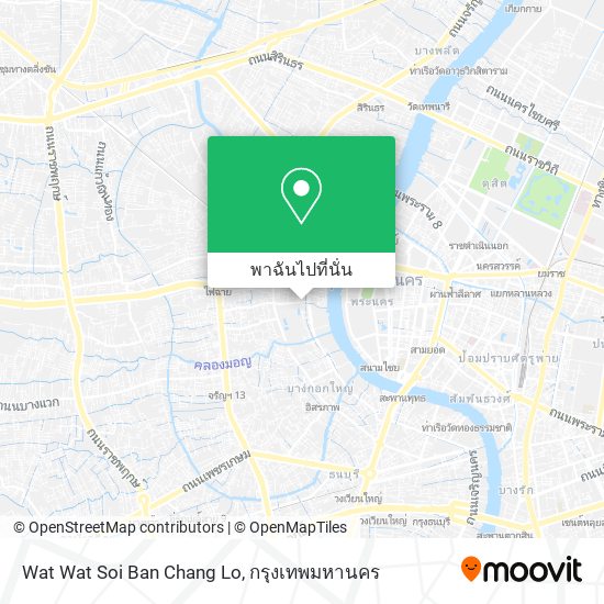 Wat Wat Soi Ban Chang Lo แผนที่