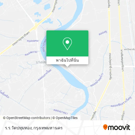 ร.ร.วัดปทุมทอง แผนที่