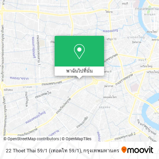22 Thoet Thai 59 / 1 (เทอดไท 59 / 1) แผนที่