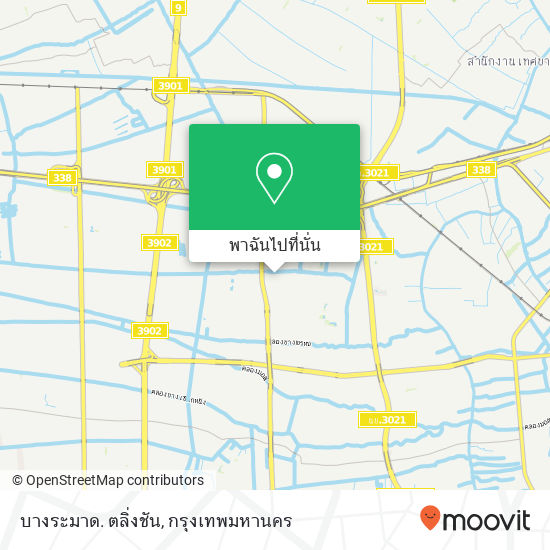 บางระมาด. ตลิ่งชัน แผนที่