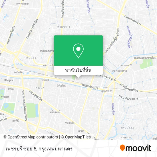 เพชรบุรี ซอย 5 แผนที่