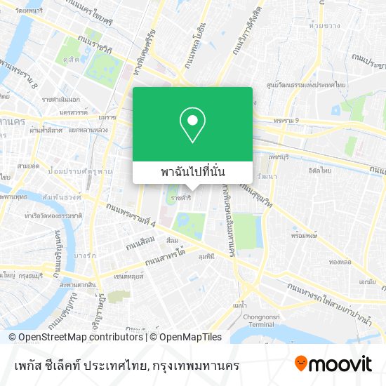 เพกัส ซีเล็คท์ ประเทศไทย แผนที่