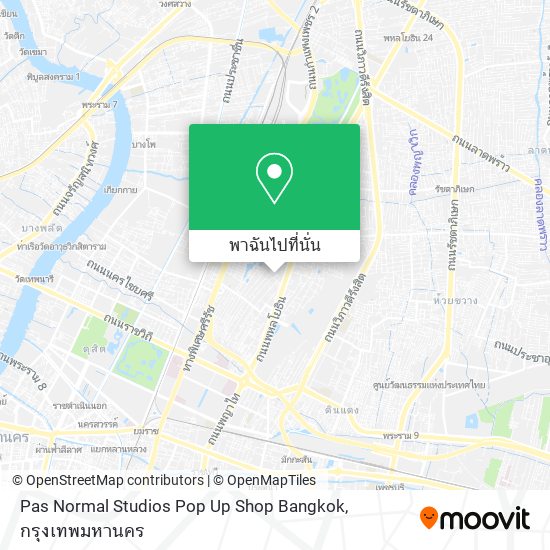 Pas Normal Studios Pop Up Shop Bangkok แผนที่