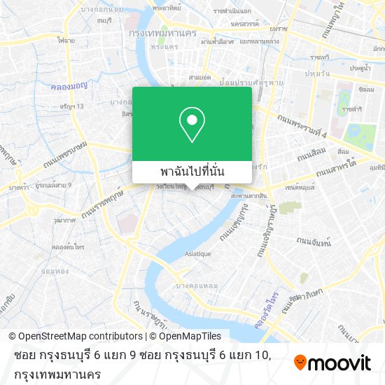 ซอย กรุงธนบุรี 6 แยก 9 ซอย กรุงธนบุรี 6 แยก 10 แผนที่