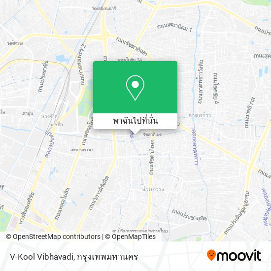 V-Kool Vibhavadi แผนที่