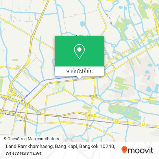 Land Ramkhamhaeng, Bang Kapi, Bangkok 10240 แผนที่