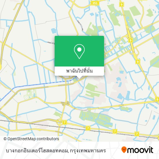 บางกอกอินเตอร์โฮสดอทคอม แผนที่