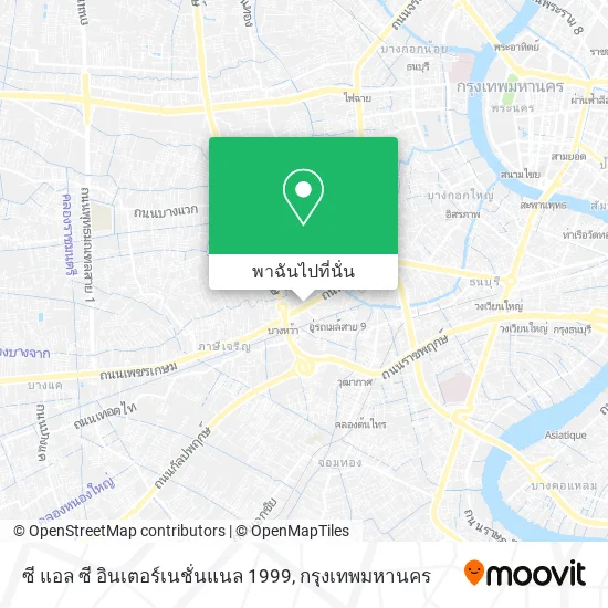 ซี แอล ซี อินเตอร์เนชั่นแนล 1999 แผนที่