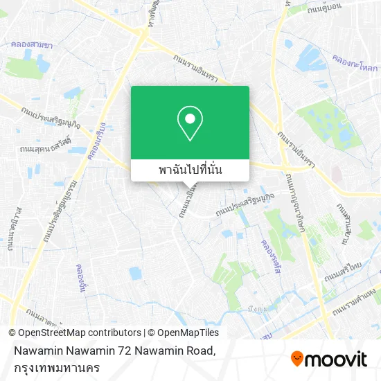 Nawamin Nawamin 72 Nawamin Road แผนที่