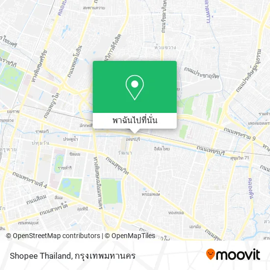 Shopee Thailand แผนที่