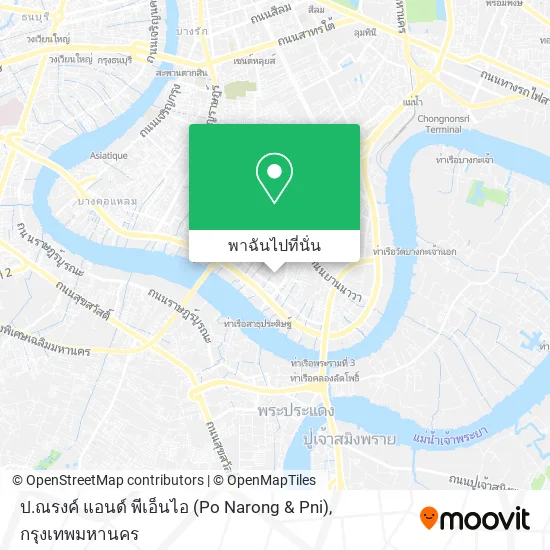 ป.ณรงค์ แอนด์ พีเอ็นไอ (Po Narong & Pni) แผนที่