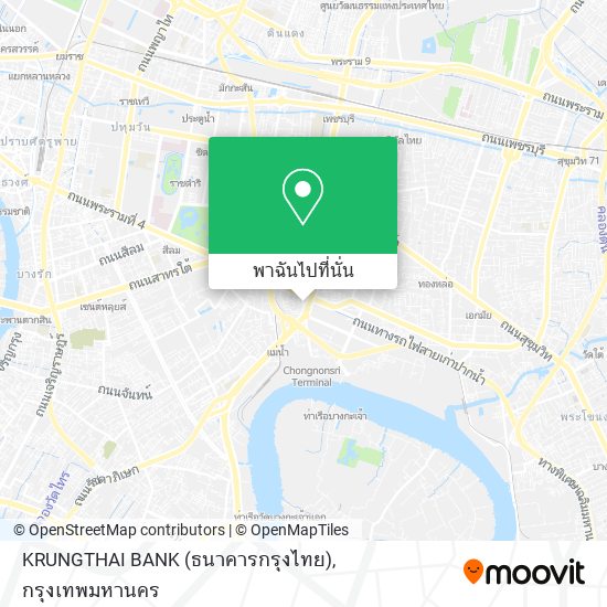 KRUNGTHAI BANK (ธนาคารกรุงไทย) แผนที่