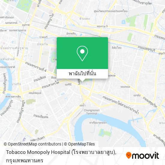 Tobacco Monopoly Hospital (โรงพยาบาลยาสูบ) แผนที่