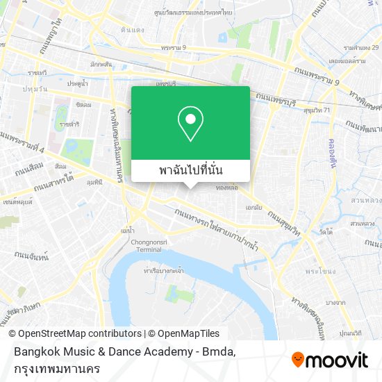Bangkok Music & Dance Academy - Bmda แผนที่