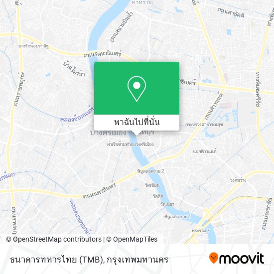 ธนาคารทหารไทย (TMB) แผนที่