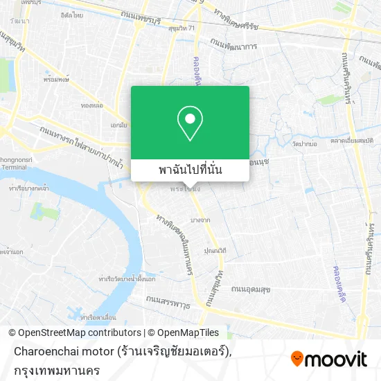 Charoenchai motor (ร้านเจริญชัยมอเตอร์) แผนที่