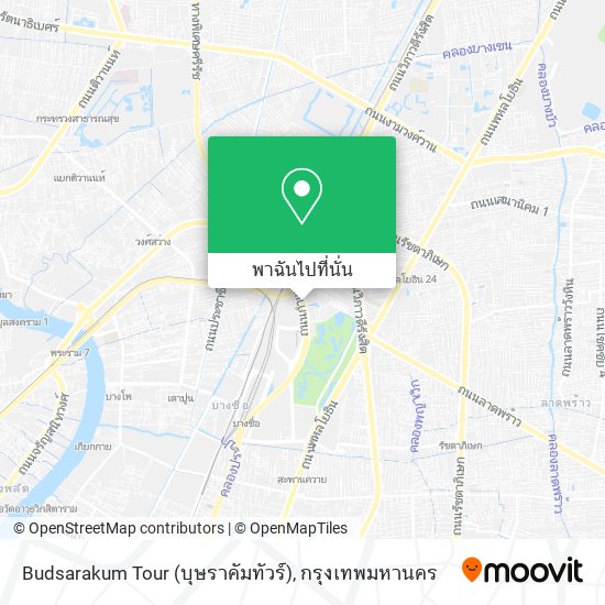 Budsarakum Tour (บุษราคัมทัวร์) แผนที่