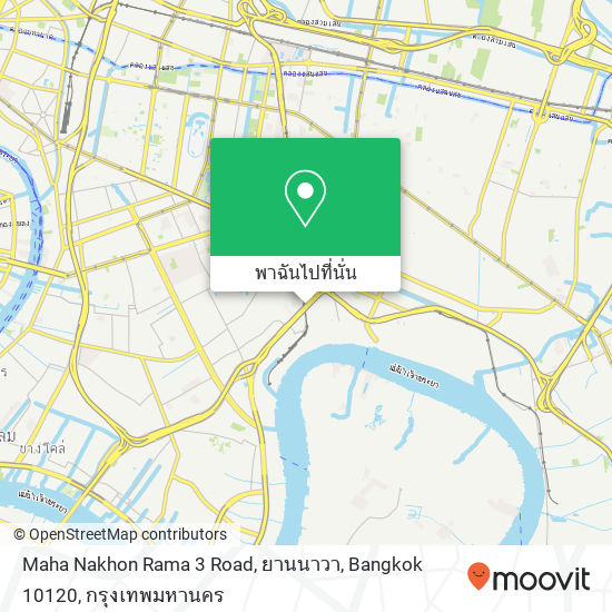 Maha Nakhon Rama 3 Road, ยานนาวา, Bangkok 10120 แผนที่