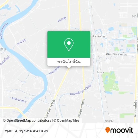 พุงกาง แผนที่