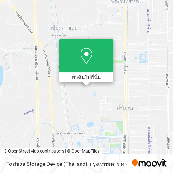 Toshiba Storage Device (Thailand) แผนที่