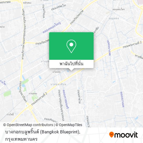 บางกอกบลูพริ้นต์ (Bangkok Blueprint) แผนที่