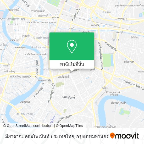 มิยาซากะ คอมโพเน้นท์ ประเทศไทย แผนที่
