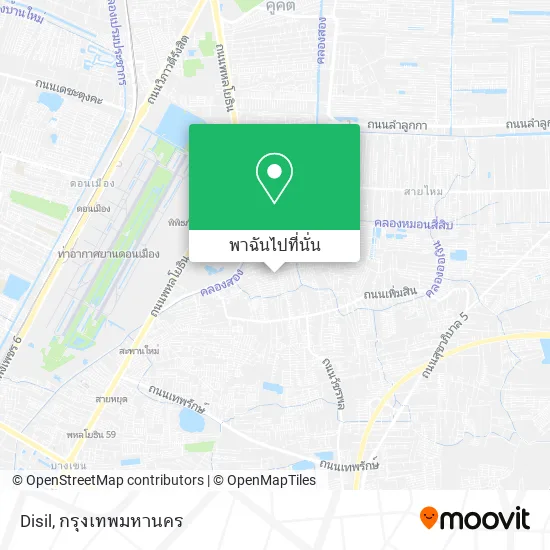 Disil แผนที่
