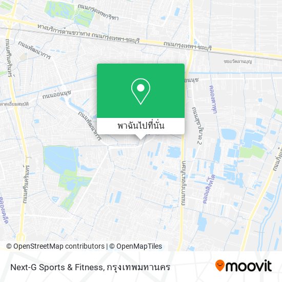 Next-G Sports & Fitness แผนที่