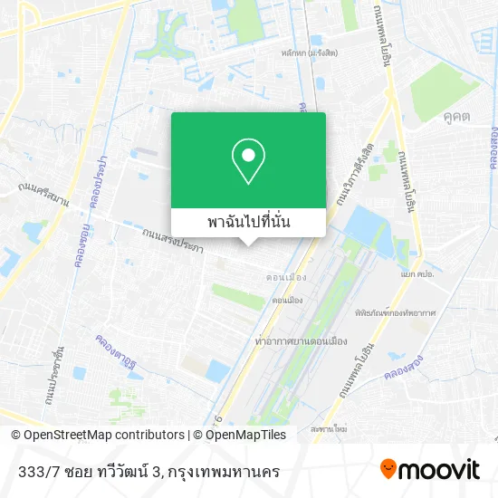 333/7 ซอย ทวีวัฒน์ 3 แผนที่